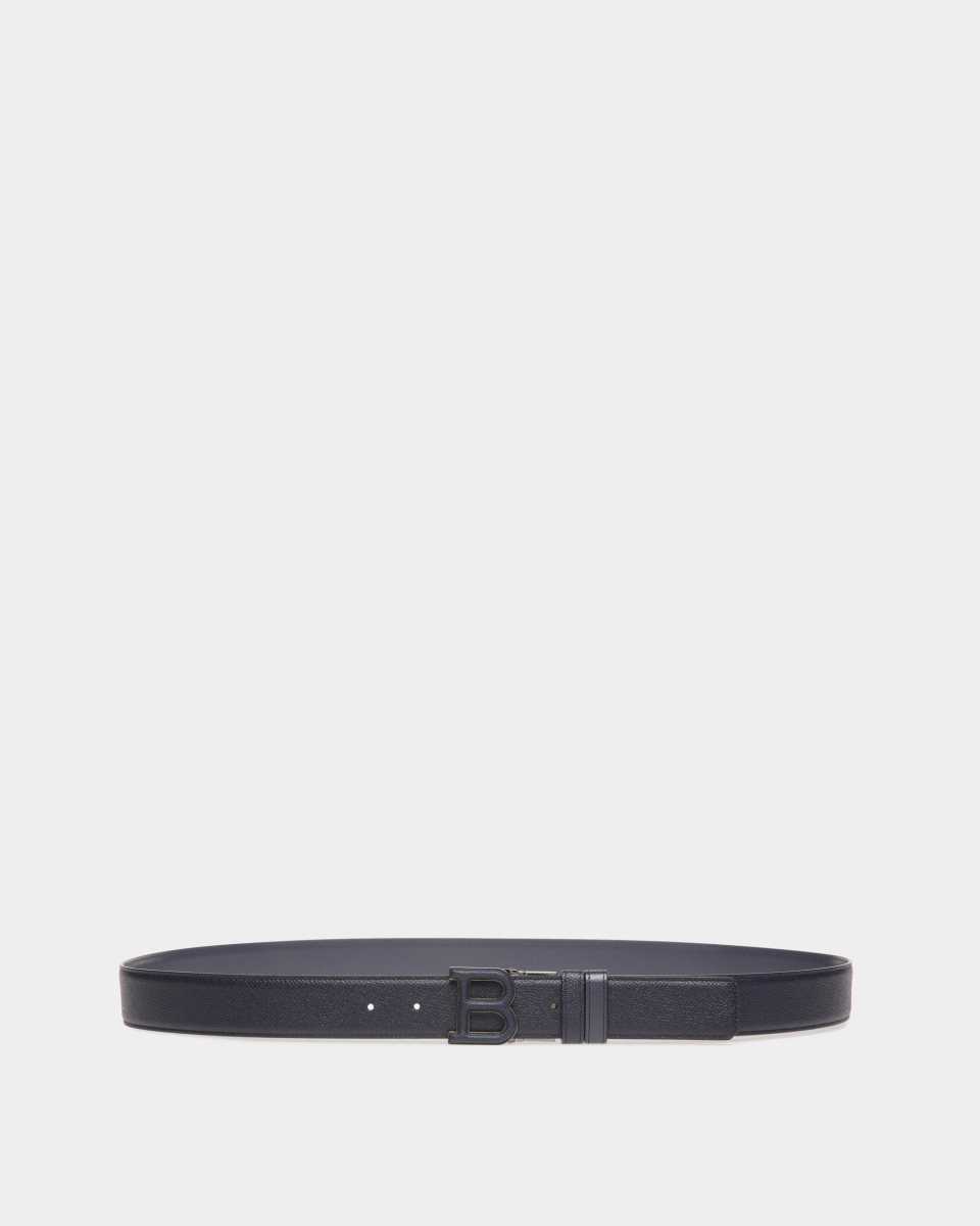 Bally B Leather 35mm Belt Black | DPGKC8297