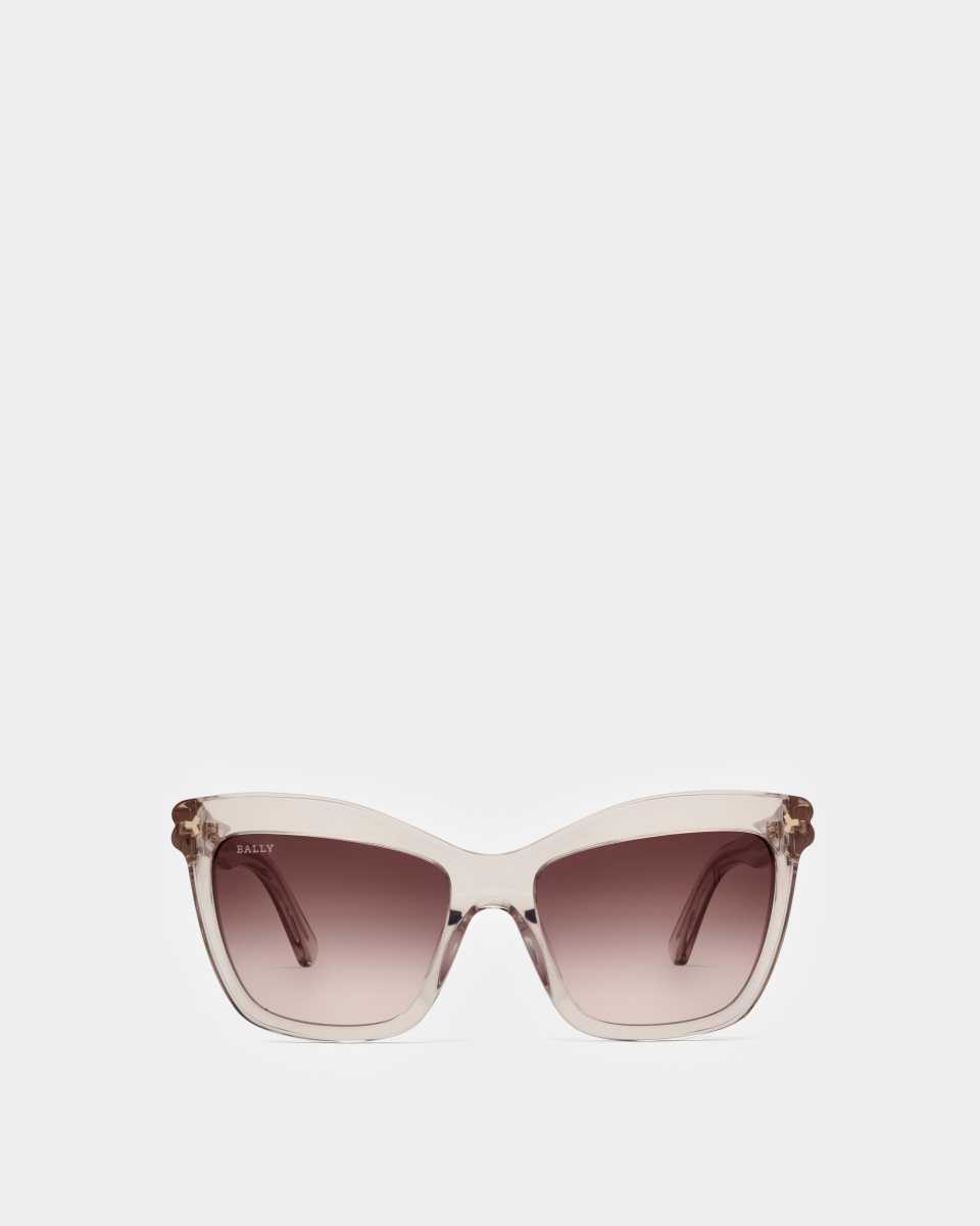 Bally Babette Acetate Sunglasses Beige | JOIMK3146