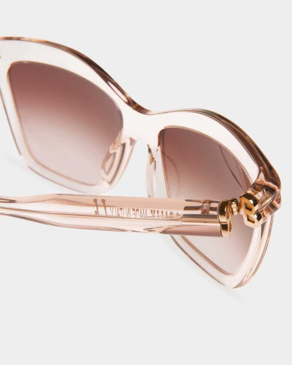 Bally Babette Acetate Sunglasses Beige | ZTGBE3029