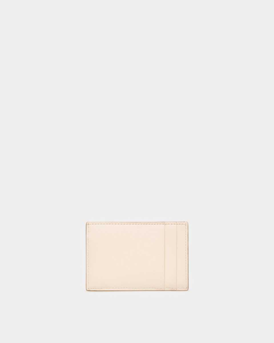 Bally Belky Leather Card Holder White | YWPOF3981