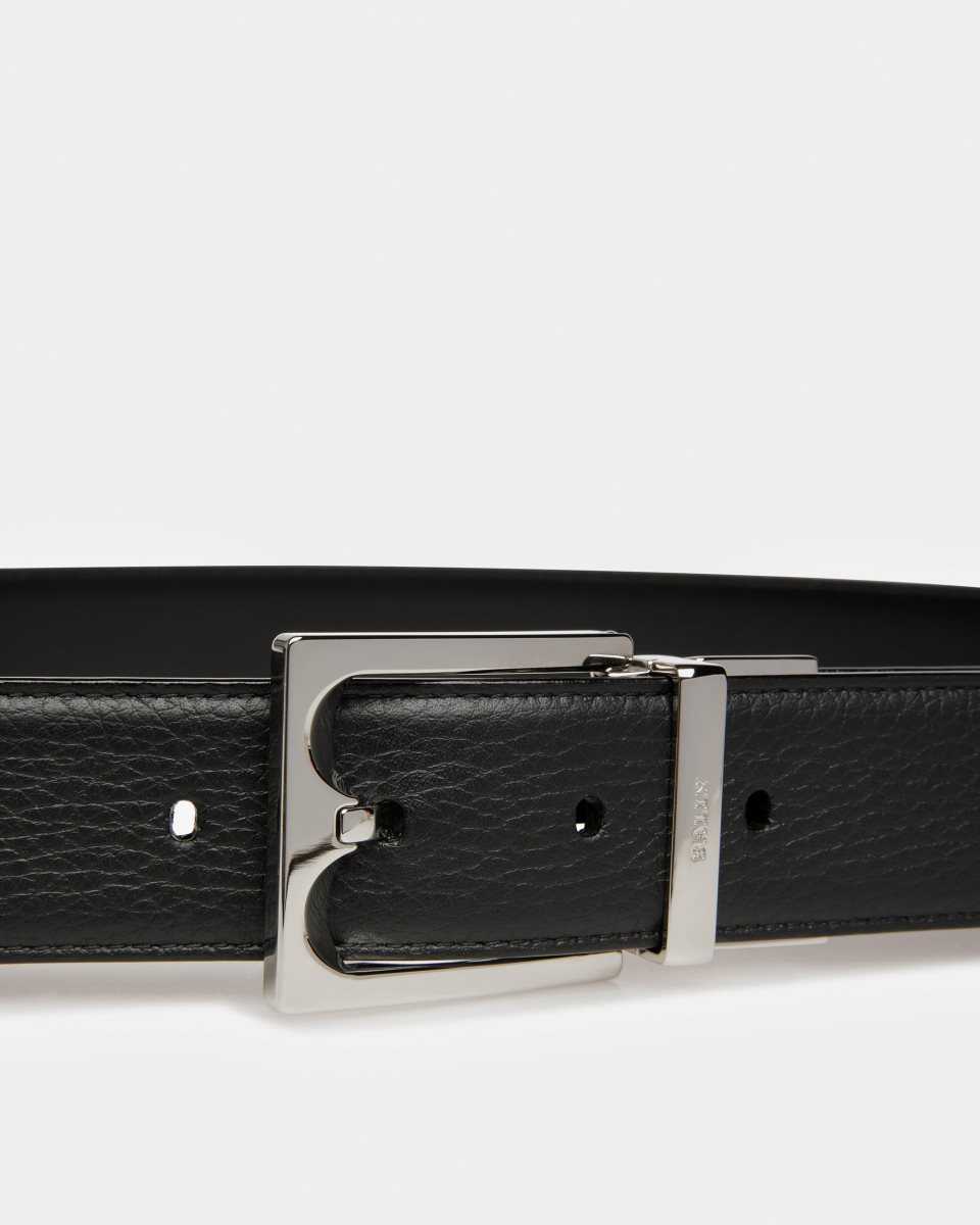 Bally Belmond Leather Belt Black | BYWVO9156