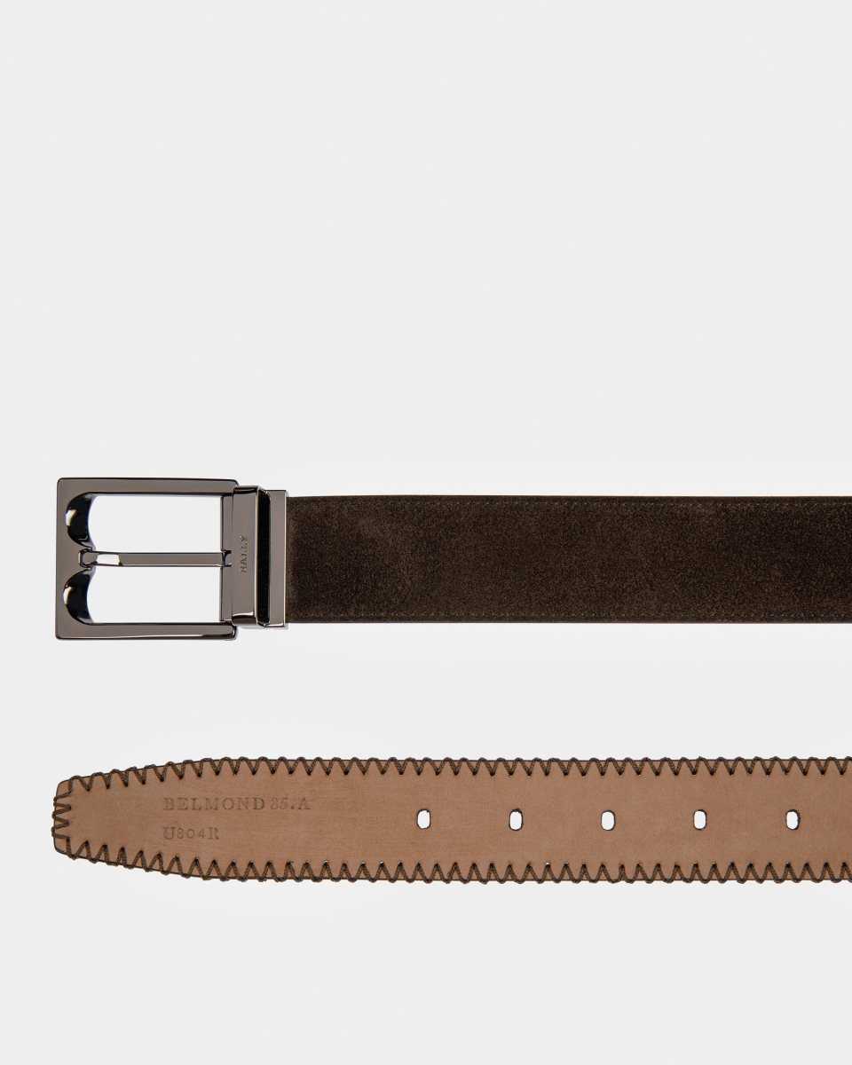 Bally Belmond Leather Belt Brown | TAQDL9056