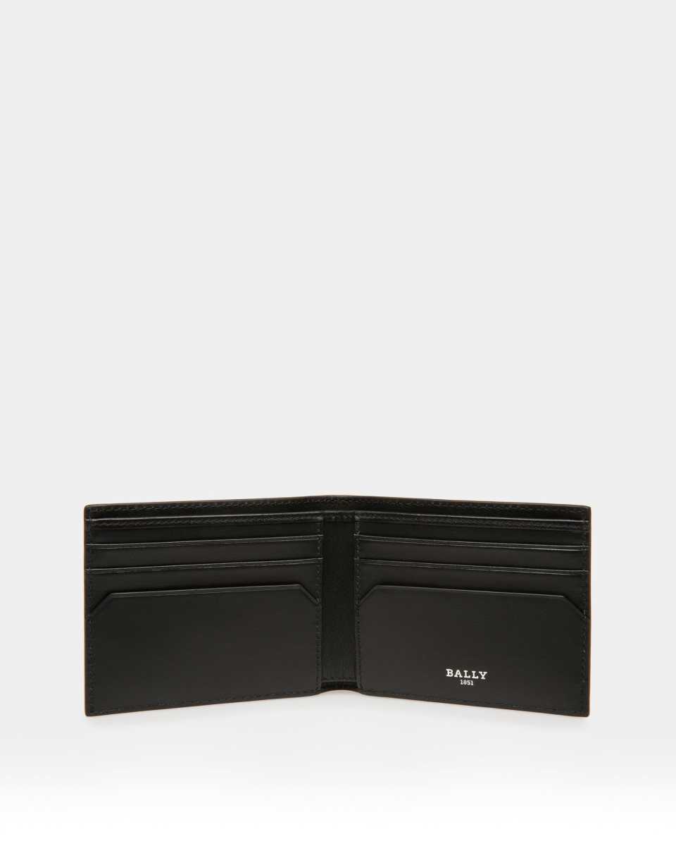 Bally Bevye Recycled Leather Wallet Black | VHZGD2038