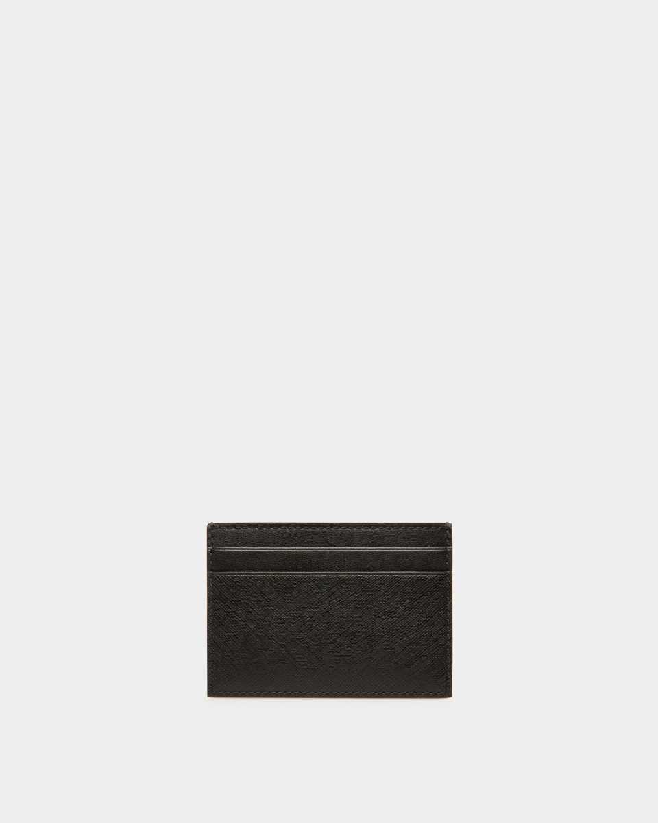 Bally Bhar Leather Card Holder Black | WLNVR2183