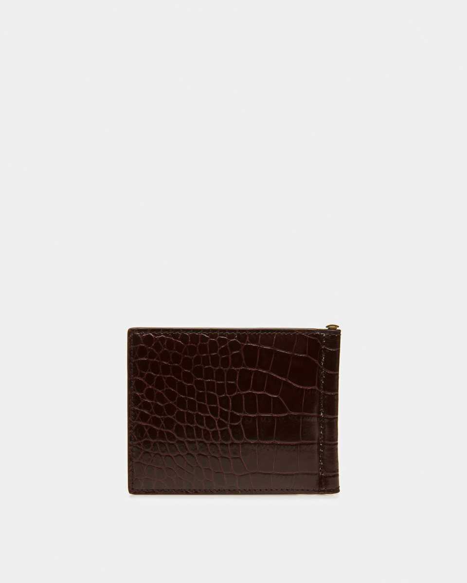 Bally Bifold Clip Wallet RED | WOATM2461