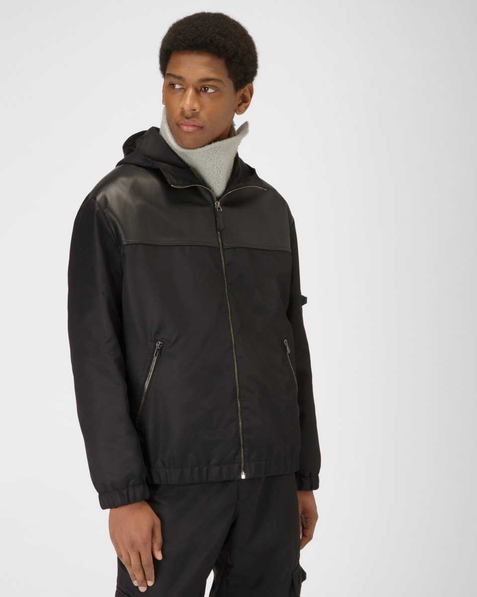 Bally Blouson Bomber Recycled Nylon Blouson Bomber Jacket Black | SDHYX2649