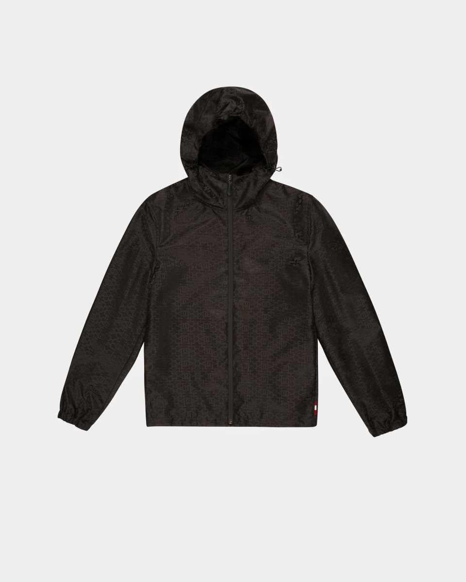 Bally Blouson Bomber Recycled Nylon Blouson Bomber Jacket Black | SDHYX2649