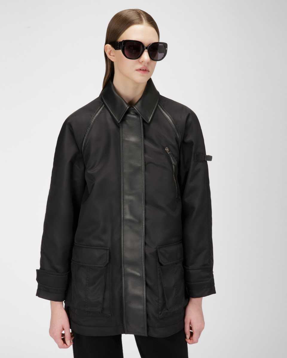 Bally Blouson Bomber Recycled Nylon Blouson Bomber Jacket Black | SDHYX2649