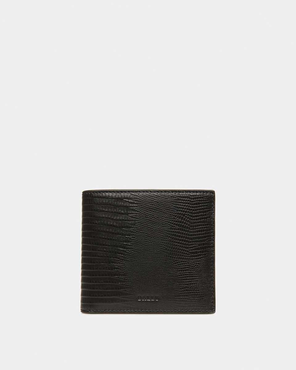 Bally Brasai Leather Wallet Black | HSYUV8465