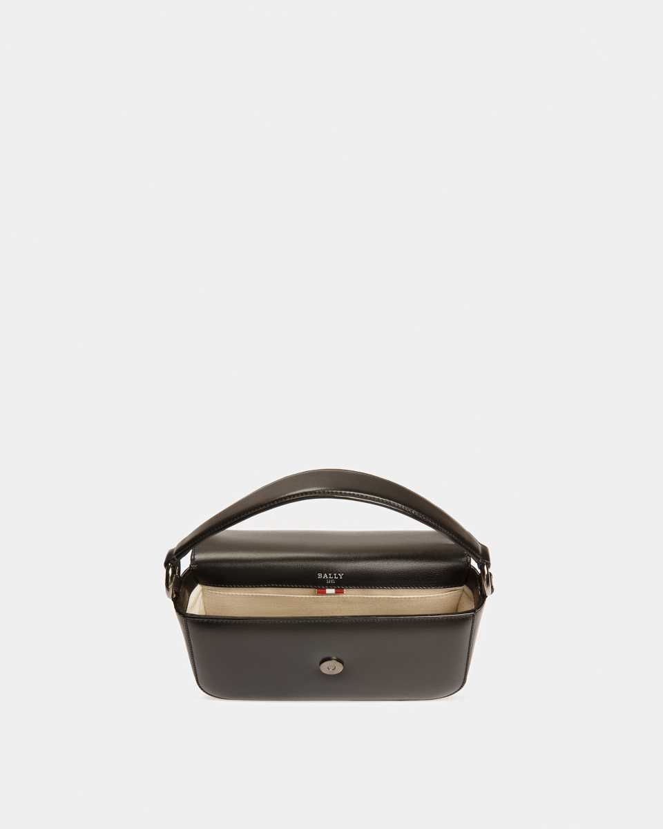 Bally Brodye Leather Cross-Body Bag Black | DOZLG7281