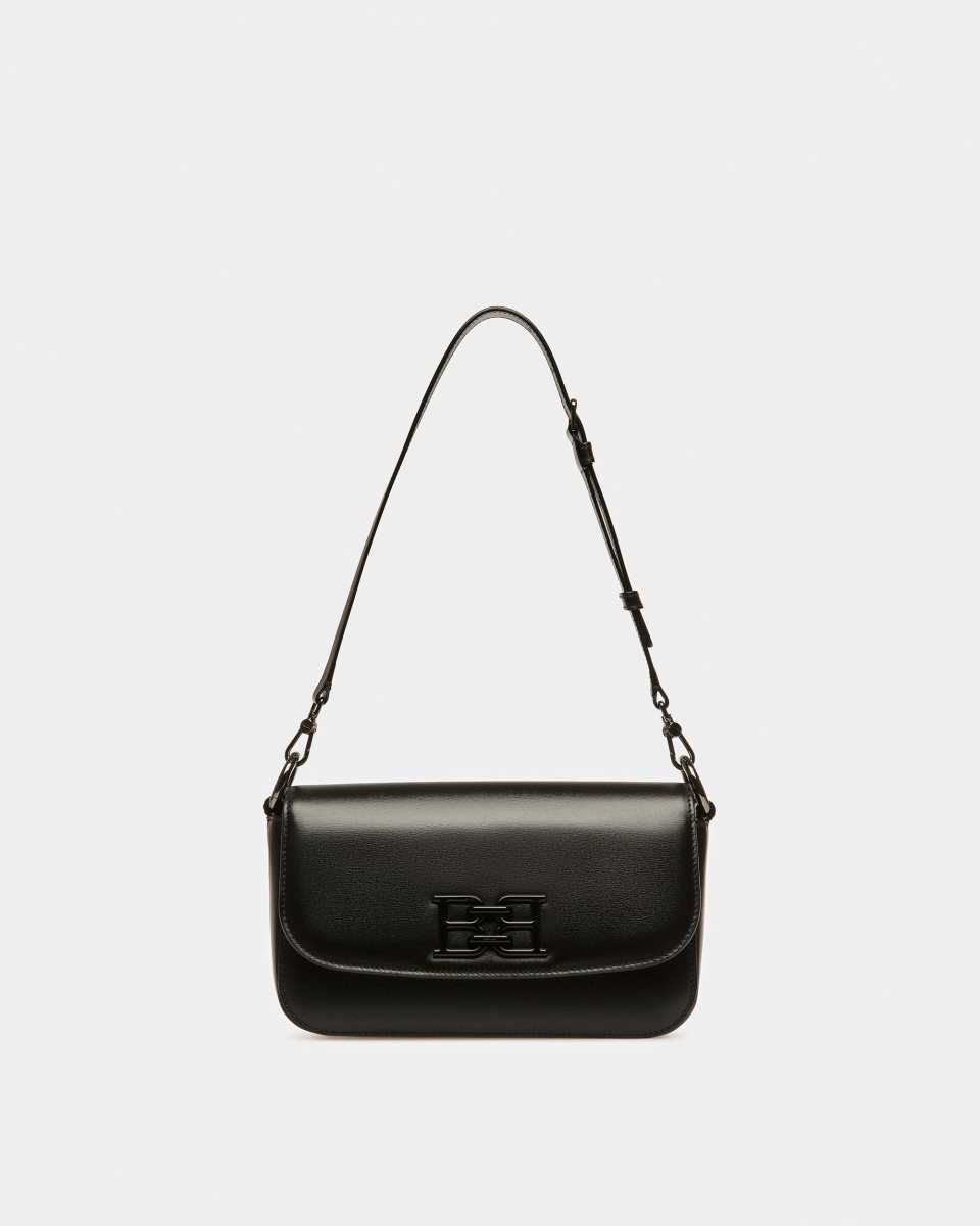 Bally Brodye Leather Cross-Body Bag Black | DOZLG7281