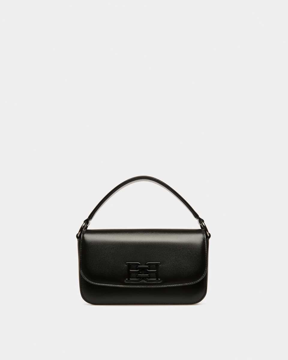 Bally Brodye Leather Cross-Body Bag Black | DOZLG7281