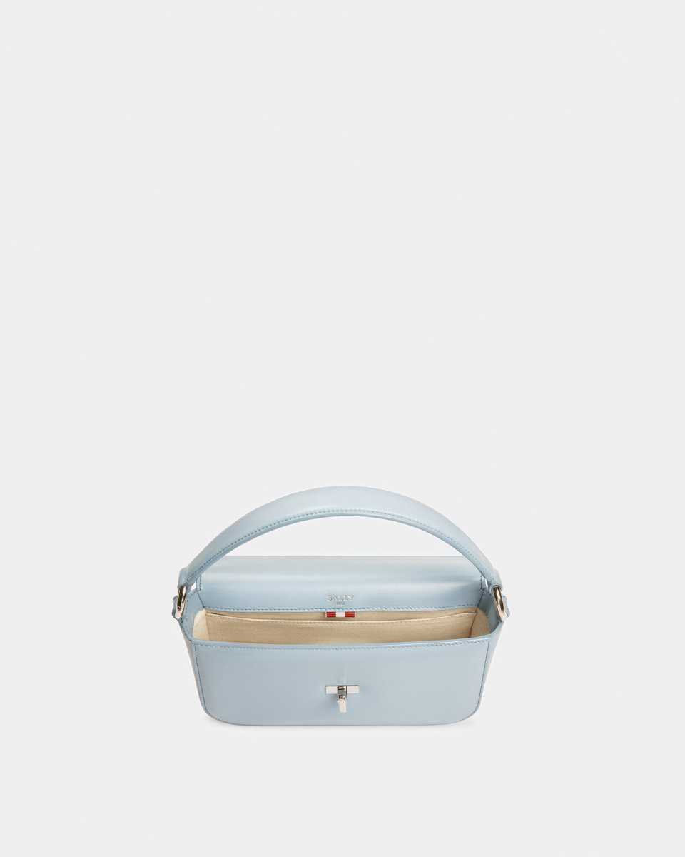 Bally Brodye Leather Cross-Body Bag Blue | QDXYP6290