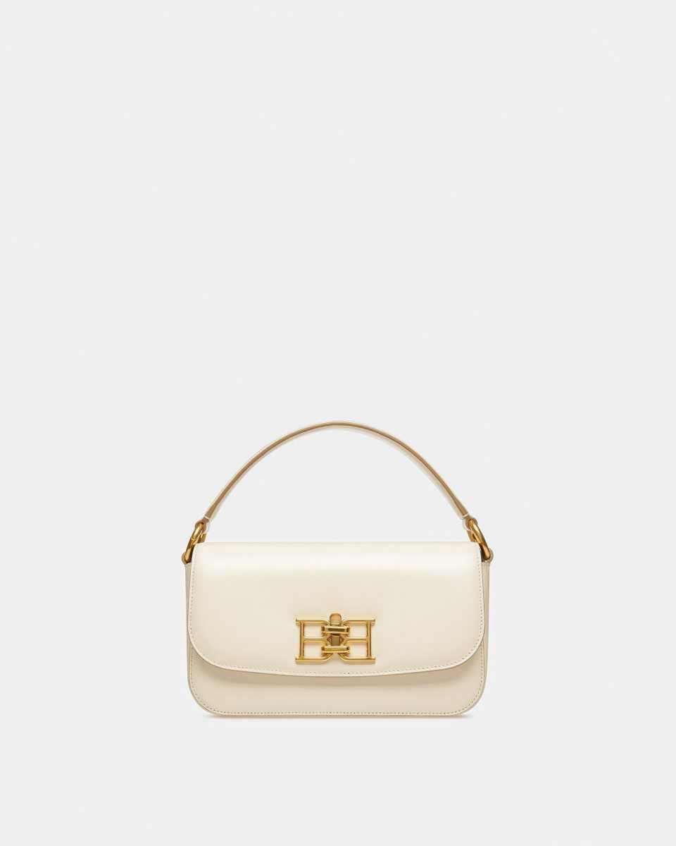 Bally Brodye Leather Cross-Body Bag White | YWBZO5082