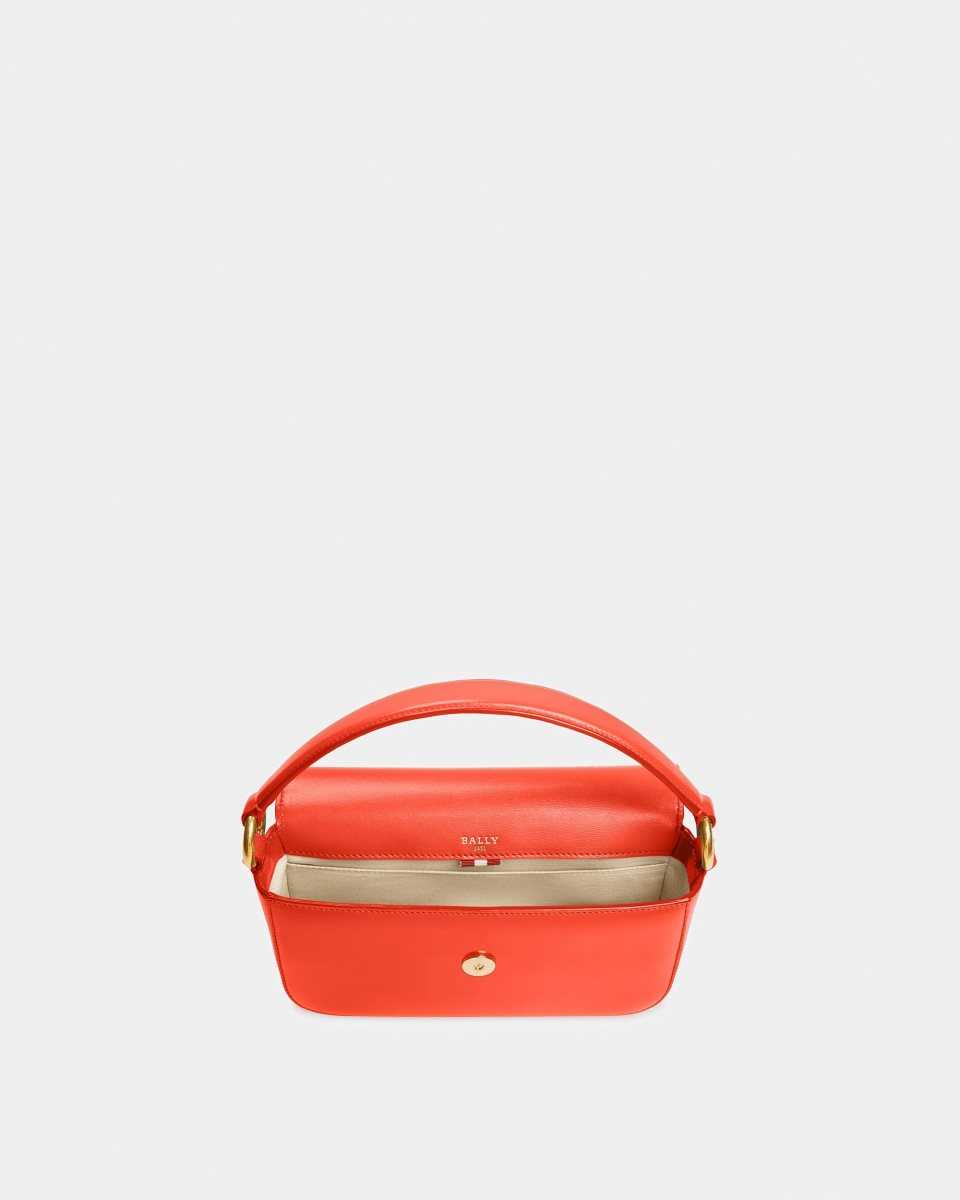 Bally Brodye Leather Crossbody Bag Orange | IJEPT4590