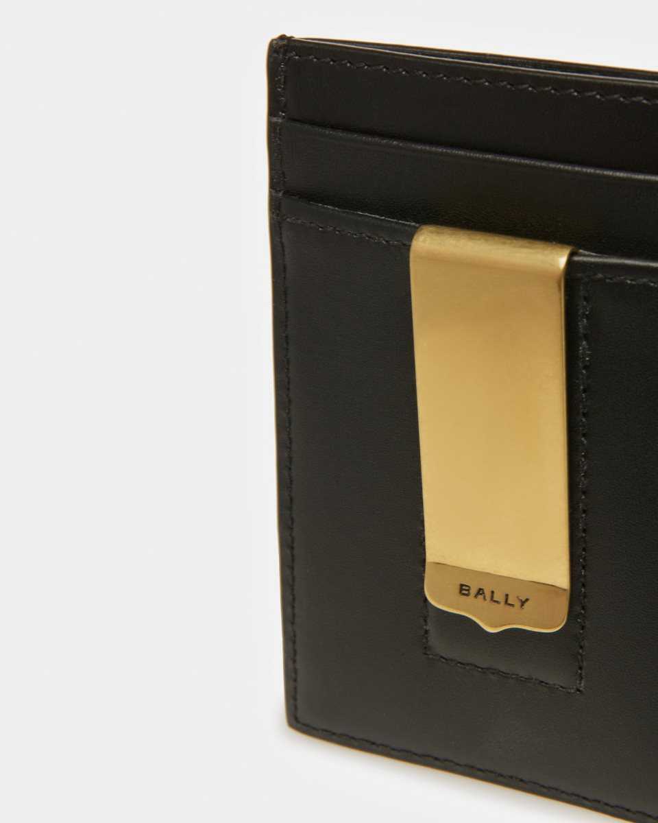 Bally Business Card Holder Black | ZIQAB7128