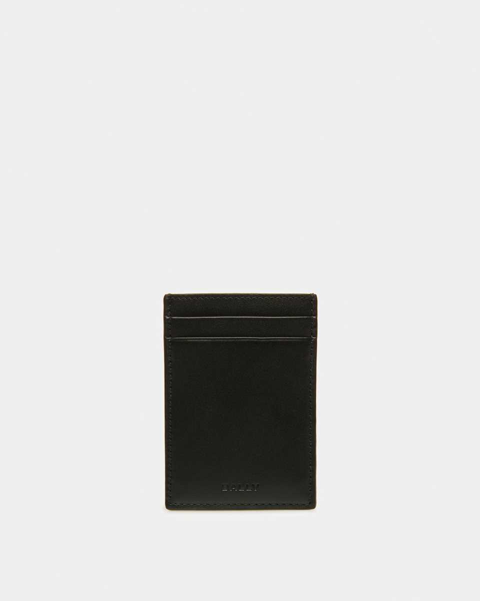 Bally Business Card Holder Black | ZIQAB7128