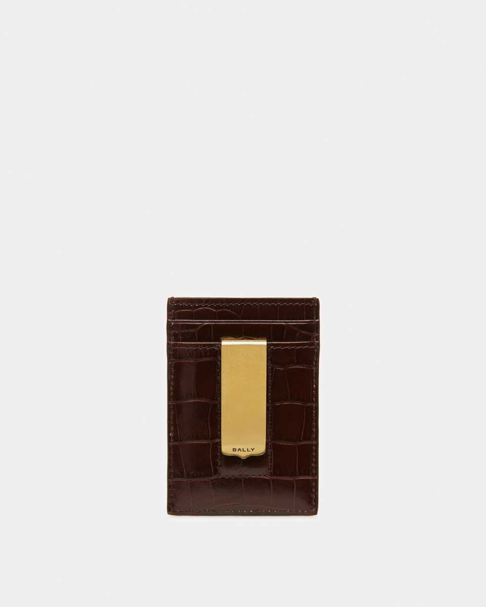 Bally Business Card Holder RED | VLWFY7328