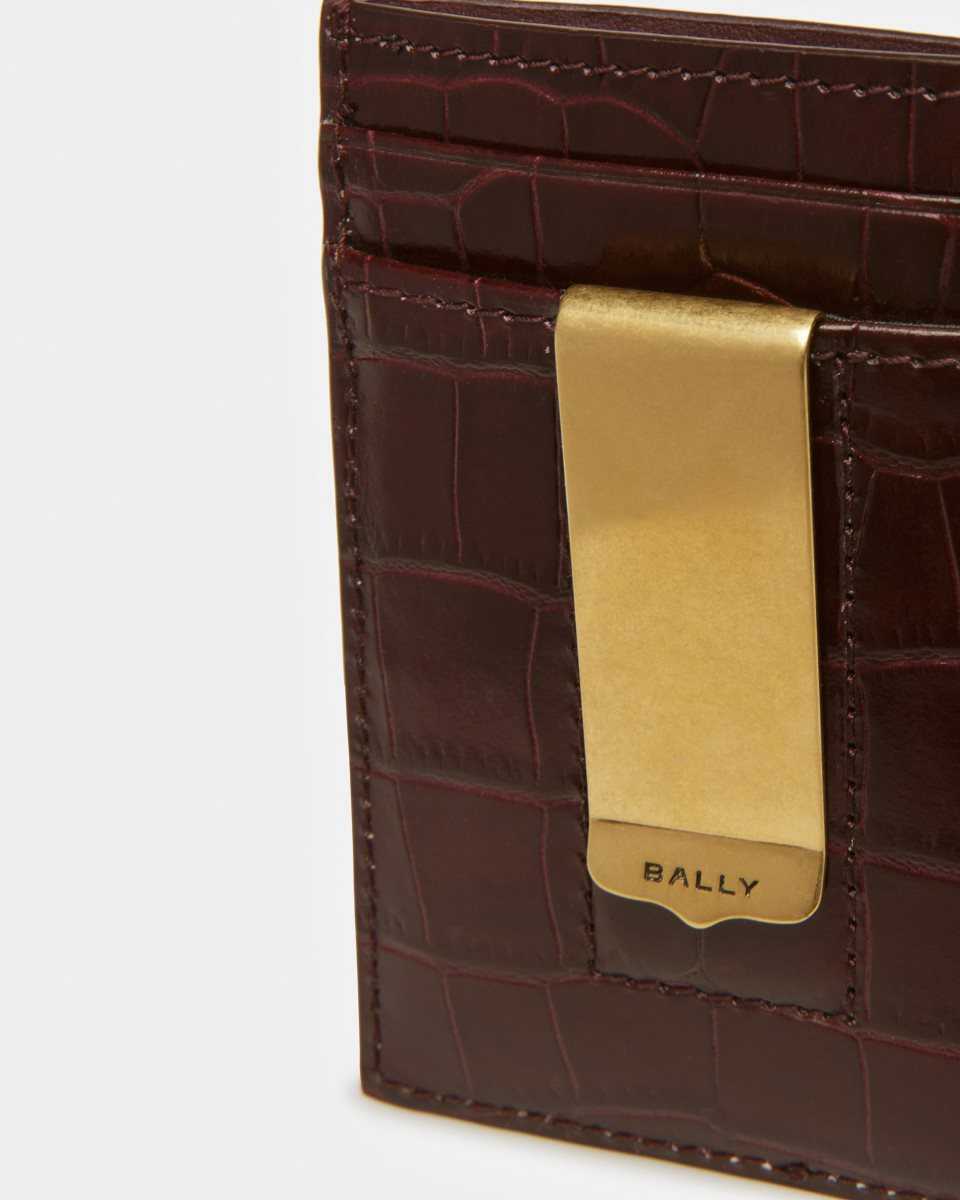 Bally Business Card Holder RED | VLWFY7328