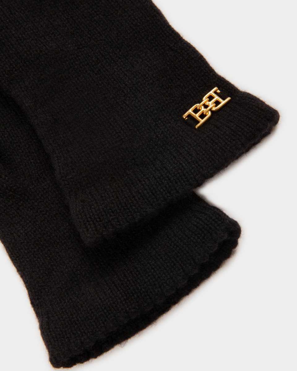 Bally Cashmere Accessory Set Black | THAOK2705