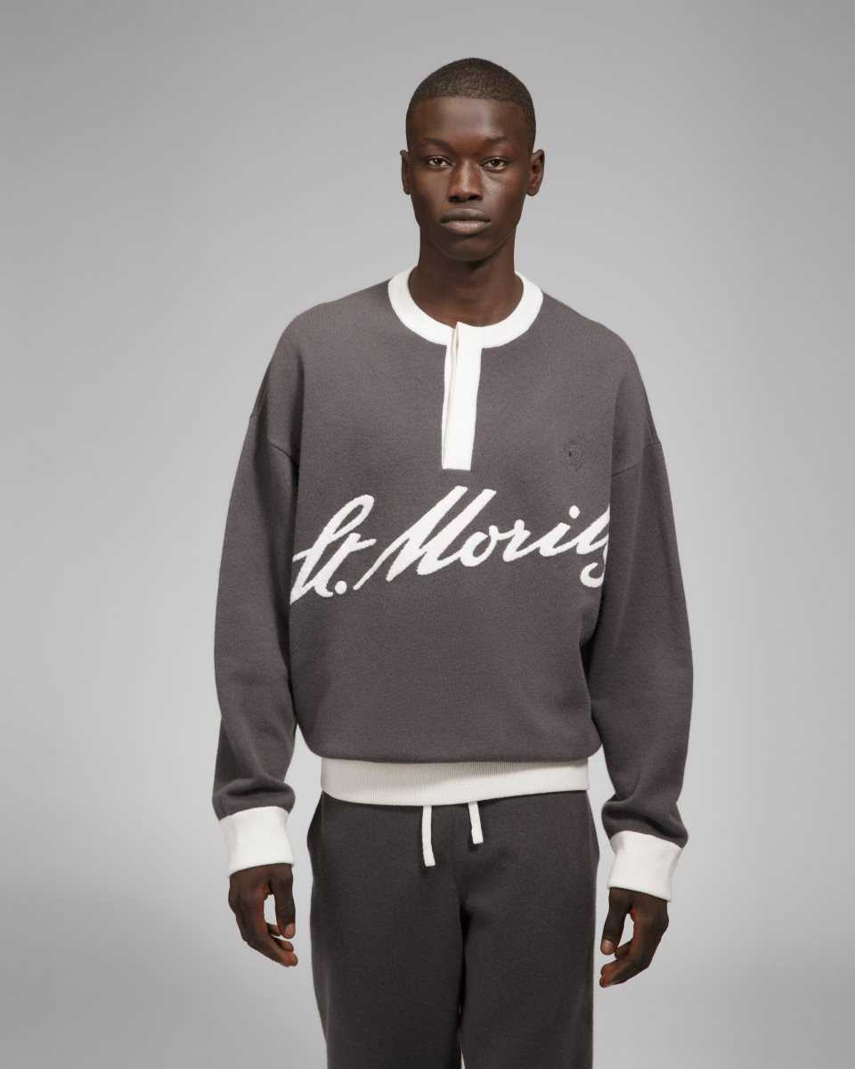 Bally Cashmere Crew Neck Grey | MDVJY3427