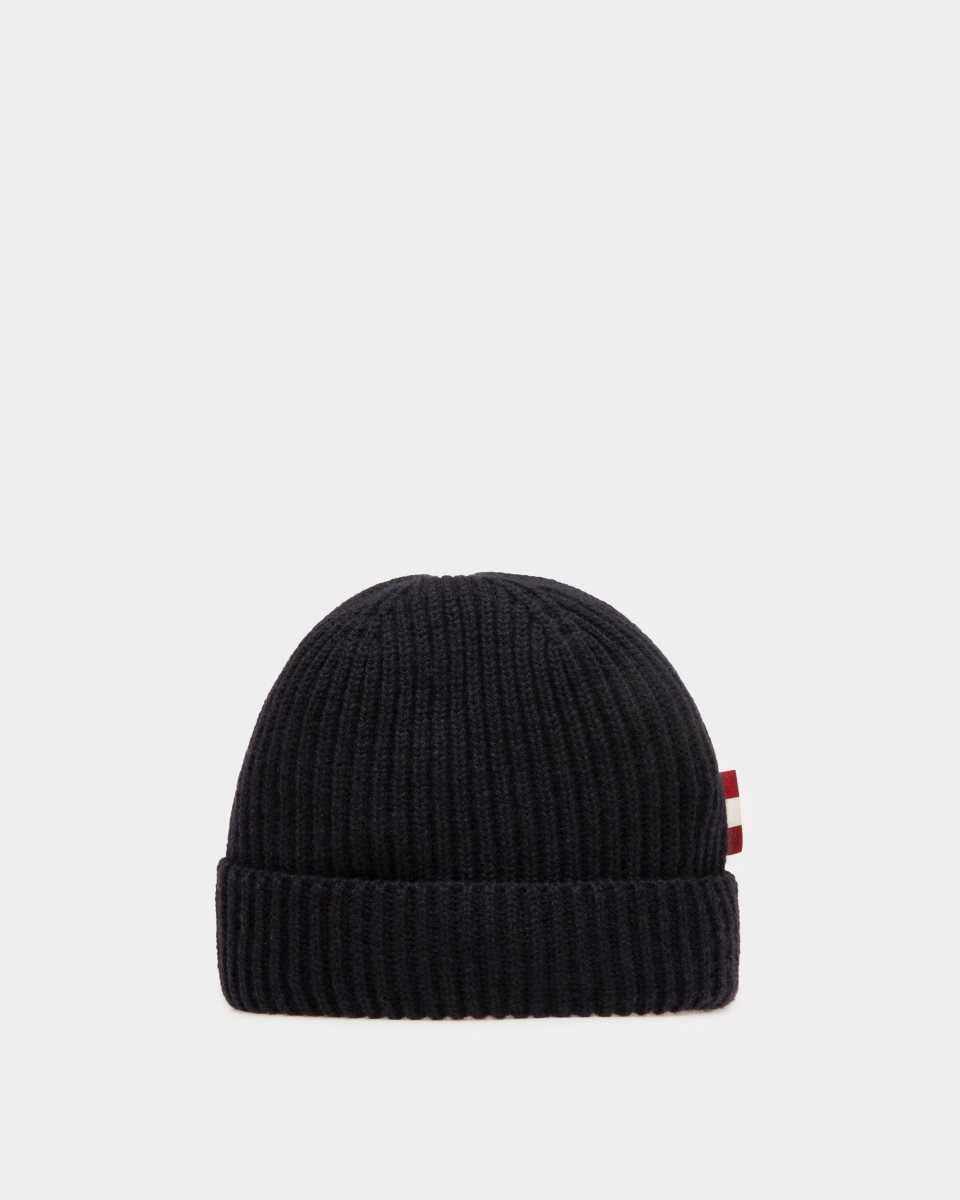 Bally Cashmere Hat Blue | AJMPZ3462