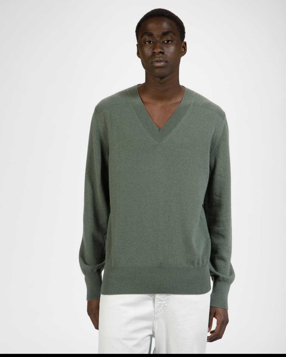 Bally Cashmere Knitted T-Shirt White | JREIV5672