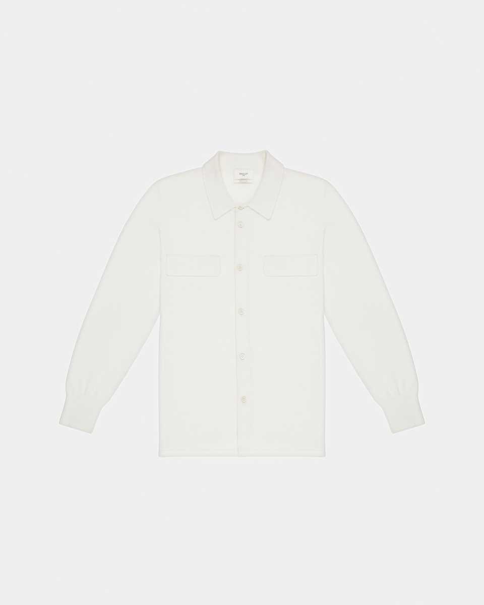 Bally Cashmere Shirt White | HGLRB0912