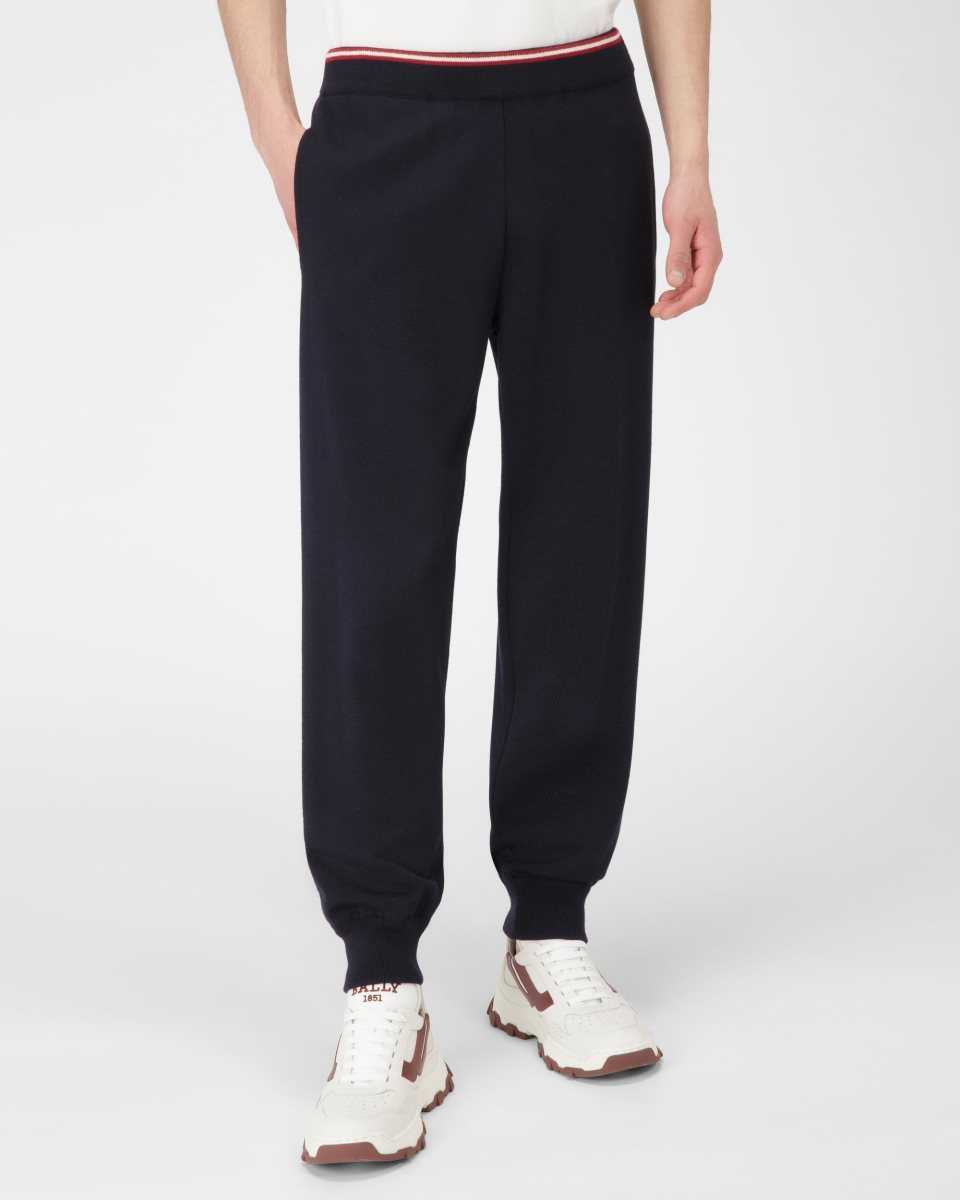 Bally Cashmere Sweatpants Blue | STBVK1453