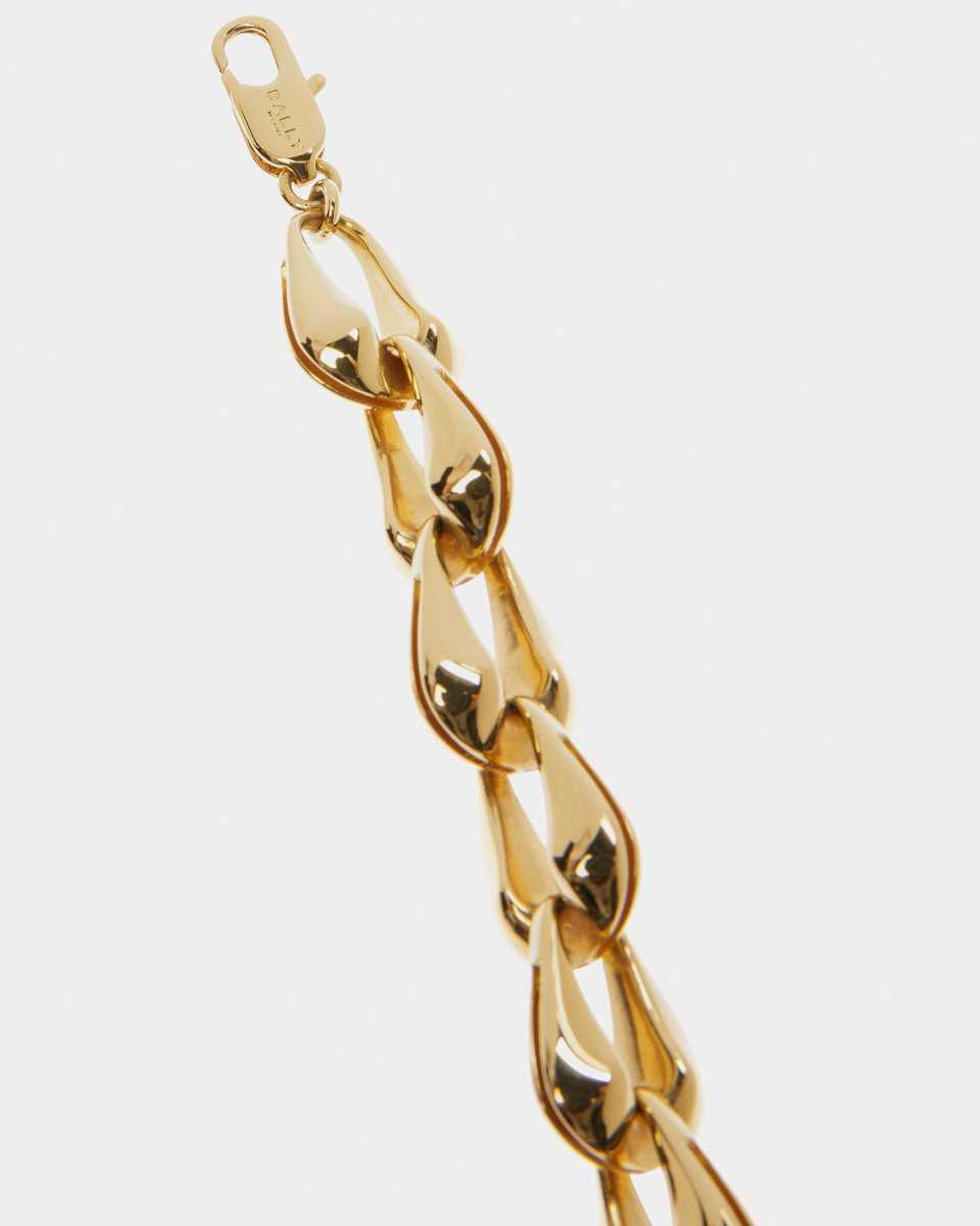 Bally Chunky Chain Bracelet Gold | KYPQR1263