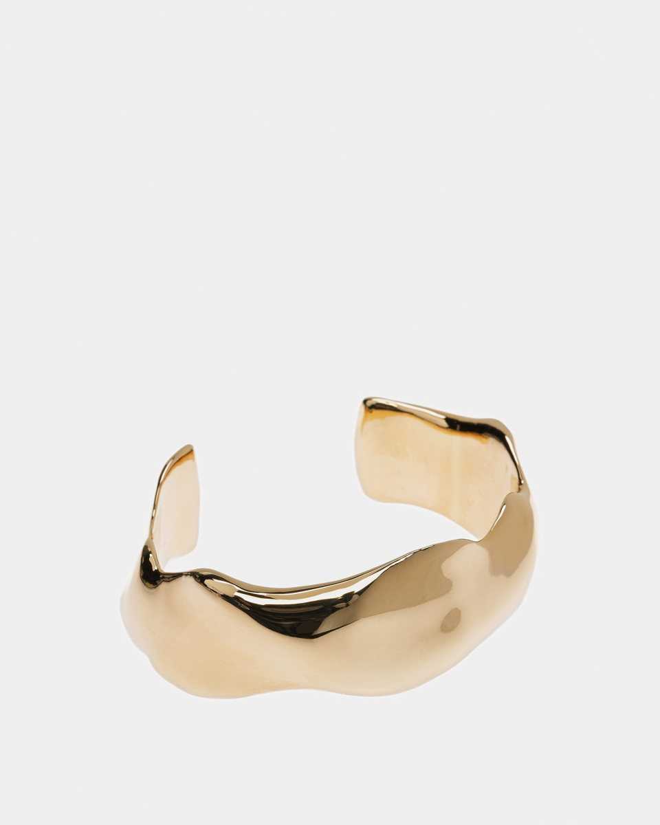 Bally Chunky Cuff Bangle Gold | HIDAR0579