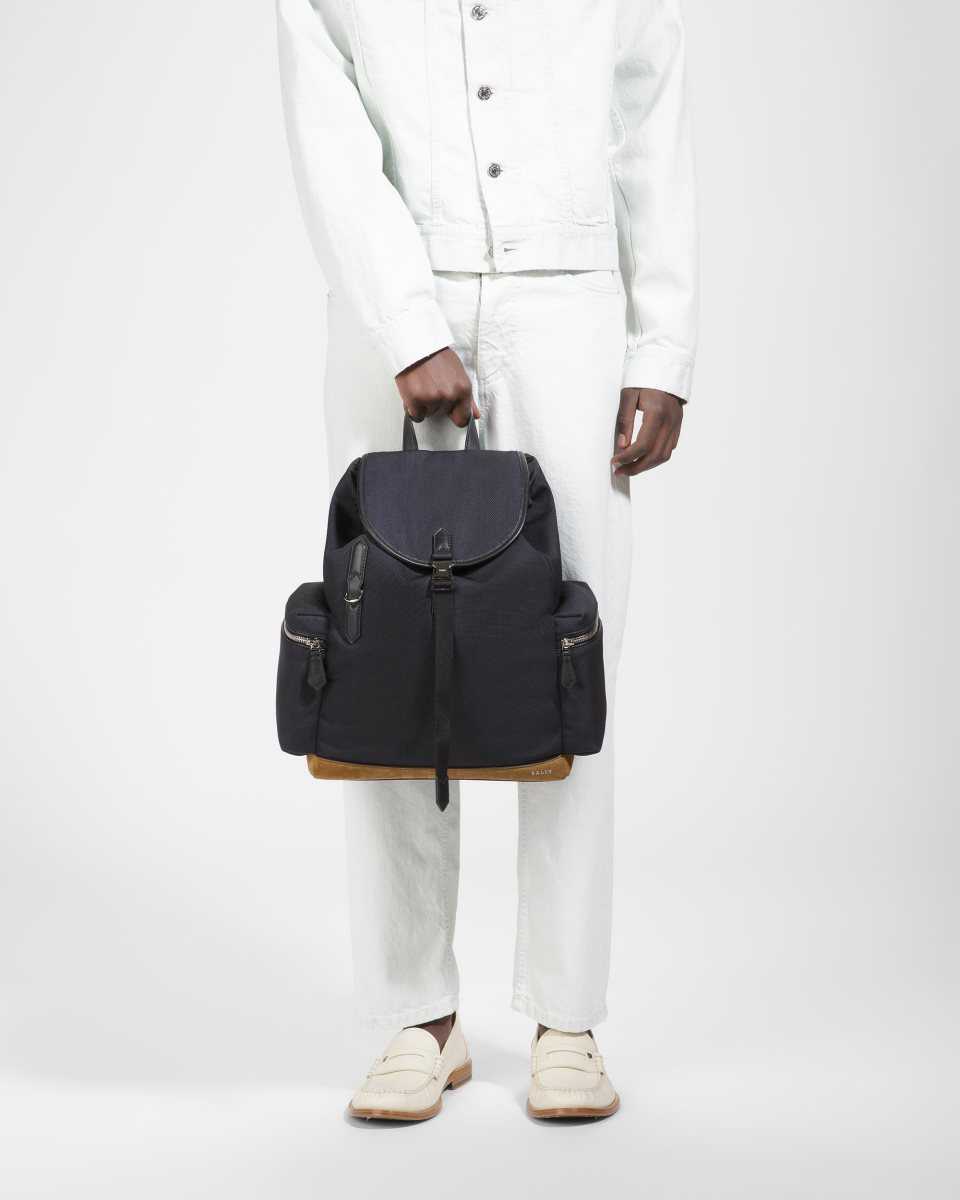 Bally Cliford Backpack Blue | QIYHX1653