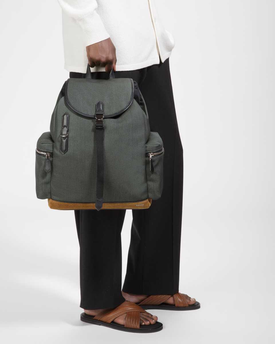 Bally Cliford Backpack Green | MOQSP2819