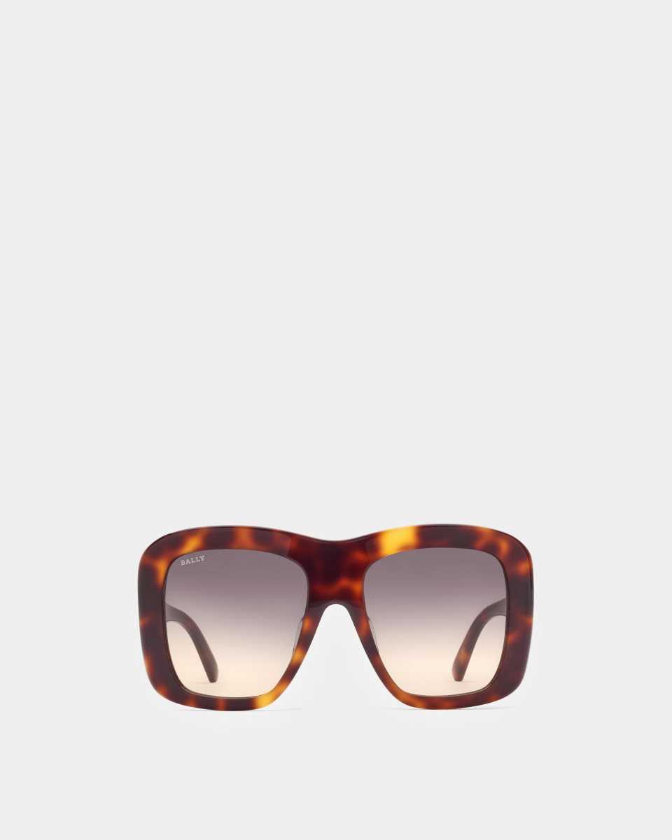 Bally Constance Acetate Sunglasses Brown | BQDGR5432