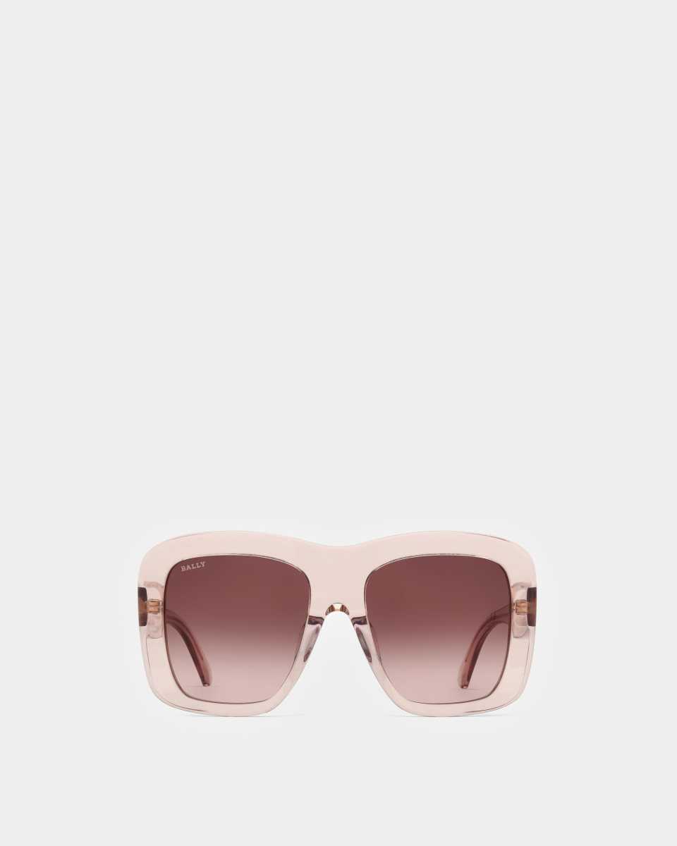 Bally Constance Acetate Sunglasses Brown | BQDGR5432