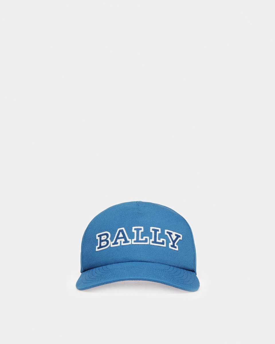 Bally Cotton Baseball Cap Blue | ESPUC3285