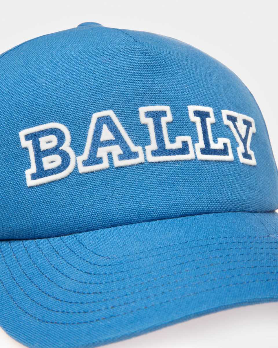 Bally Cotton Baseball Cap Blue | ESPUC3285