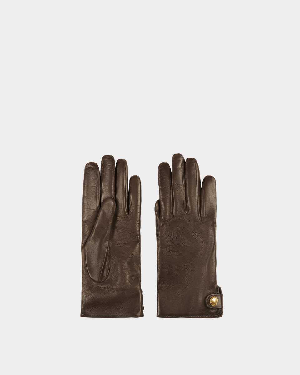 Bally Cotton Metal Detail Gloves Black | PXDGB1980