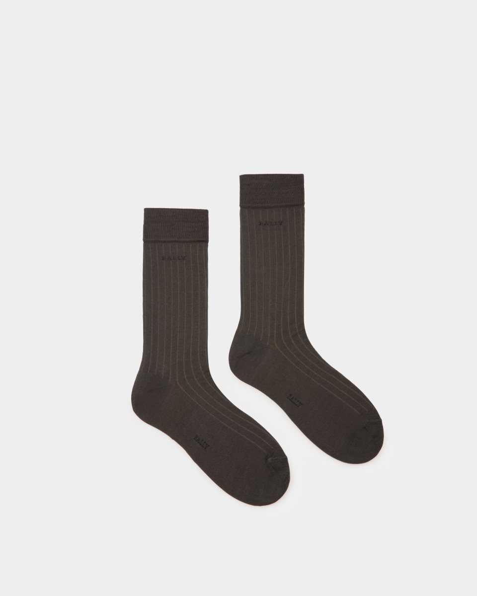 Bally Cotton Mix Socks Blue | OFYWR8309