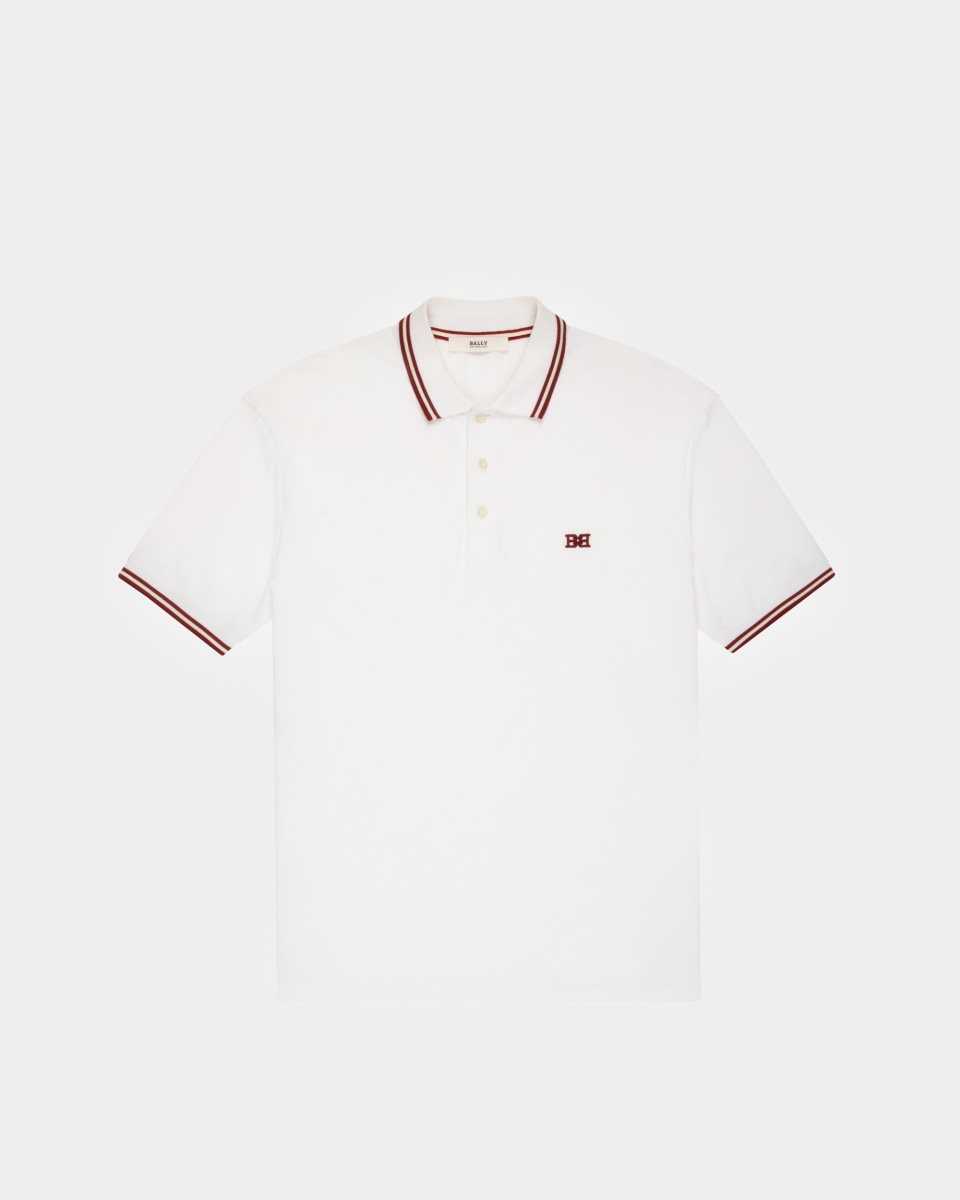 Bally Cotton Polo Blue | XRPHK1269