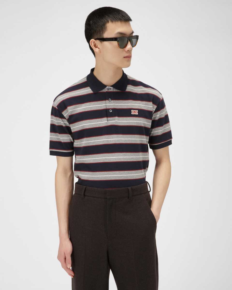 Bally Cotton Polo Blue | XRPHK1269