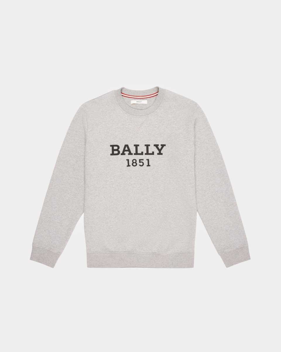 Bally Cotton Sweater Grey | HEKWP8349