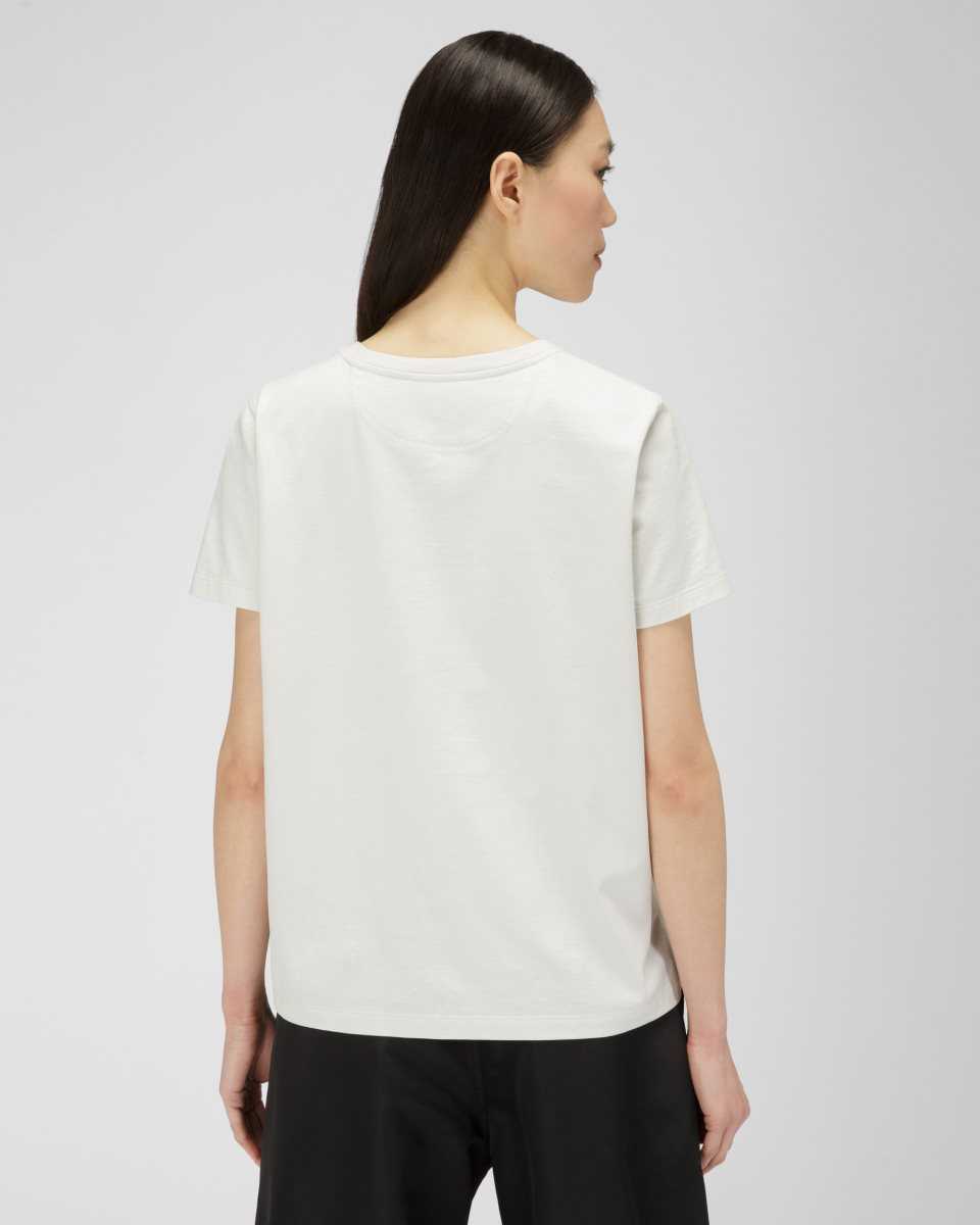 Bally Cotton T-Shirt White | CNPWO8159