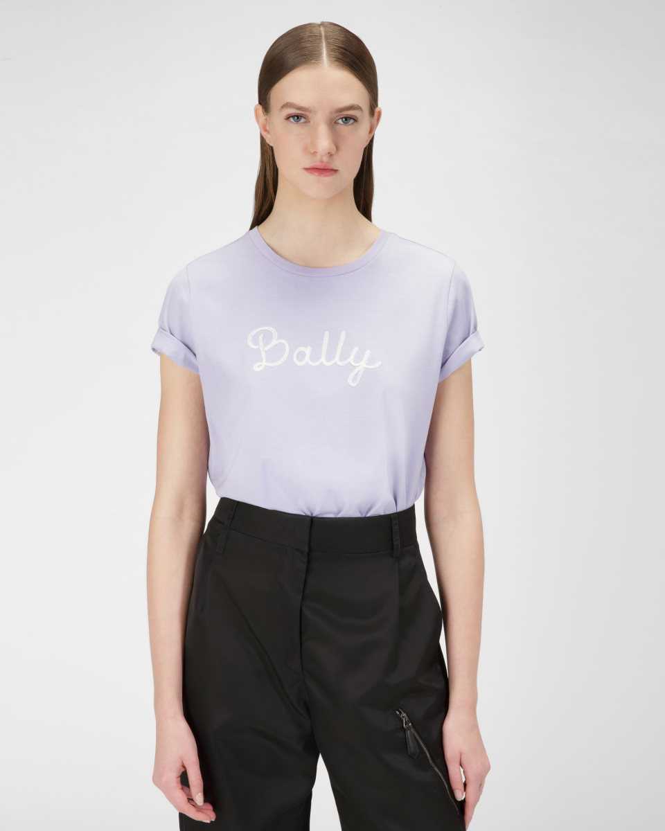 Bally Cotton T-Shirt White | CNPWO8159