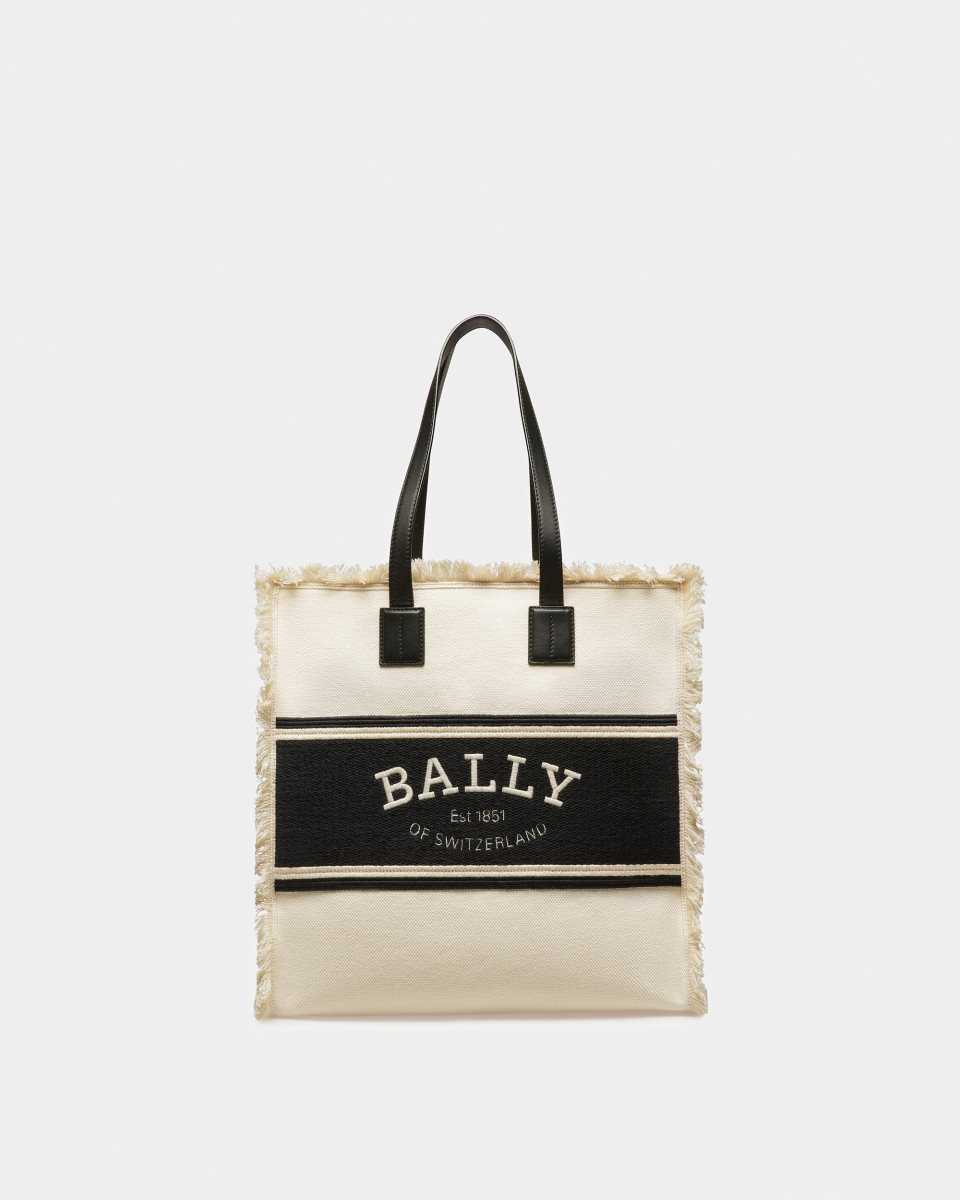 Bally Crystalia Wide Canvas Tote Multicolor | QVDFS9803