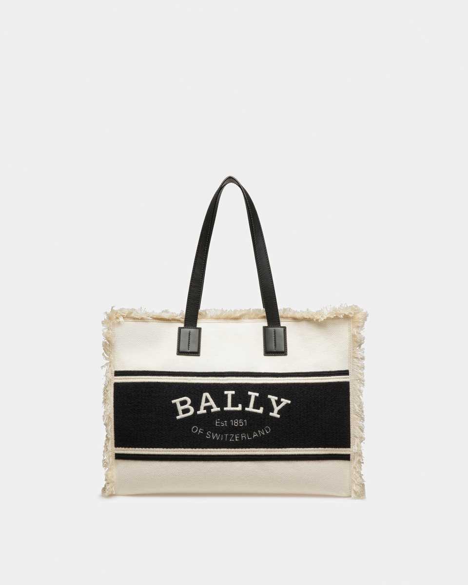 Bally Crystalia Wide Canvas Tote Multicolor | QVDFS9803