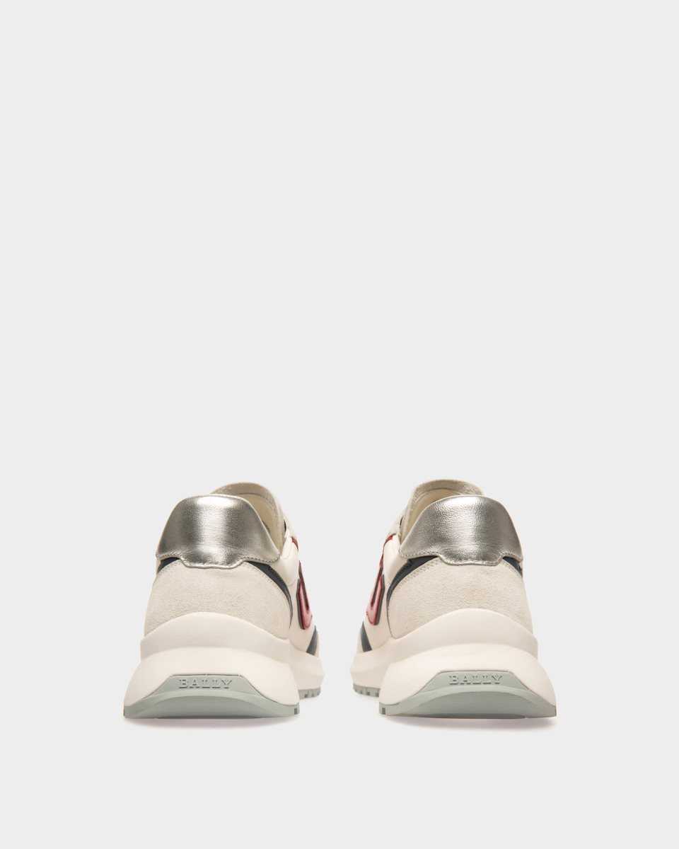 Bally Demmy Leather Sneakers White | LJDFN4217