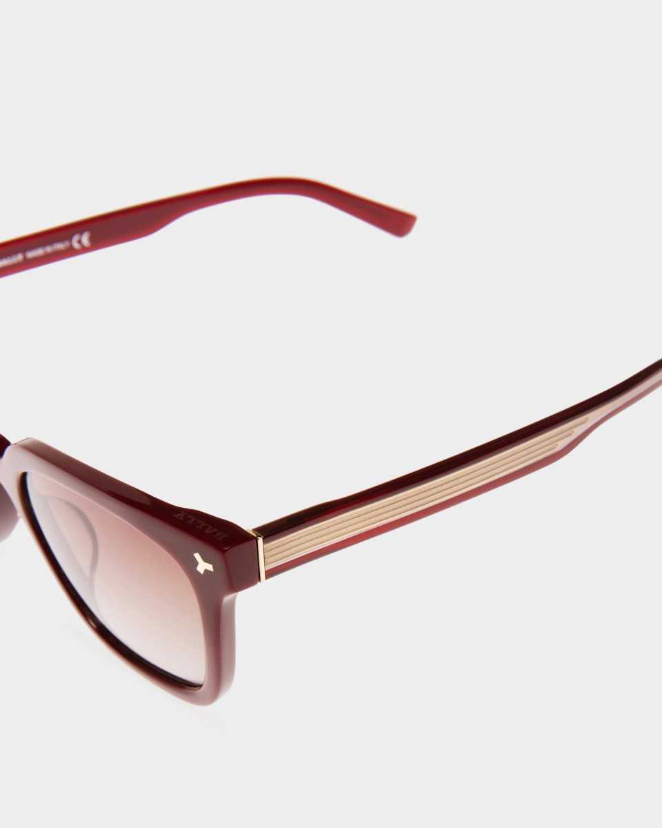 Bally Eben Acetate Sunglasses RED | MGFAT1573