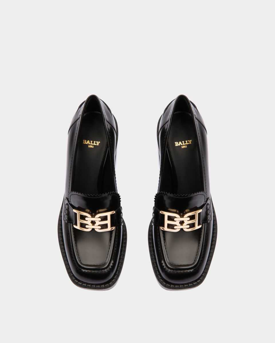 Bally Ellyane Leather Pumps Black | ZBWJO8729