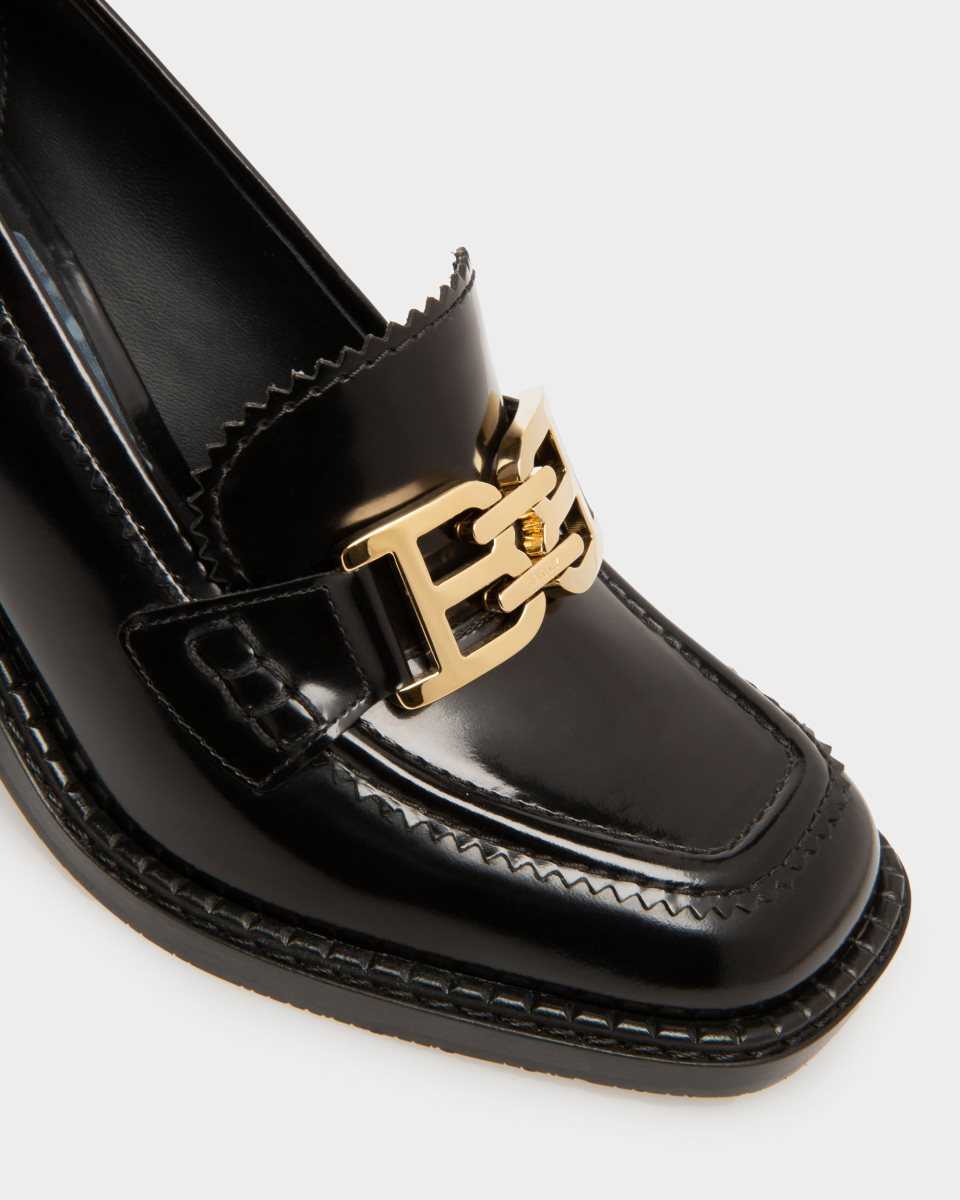 Bally Ellyane Leather Pumps Black | ZBWJO8729